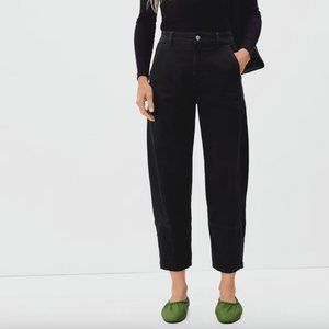 Everlane Utility Barrel Pant in Black Size 10